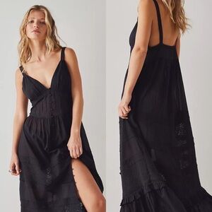ines maxi dress Inés halterneck layered long dress (Final Sale-US Only)